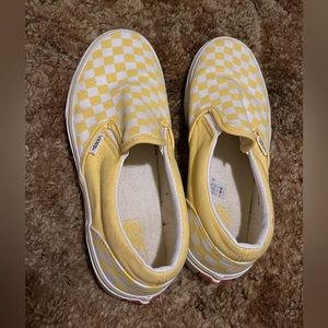Yellow Checkered Van’s